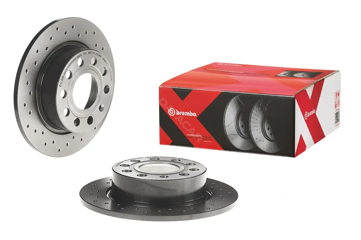 Тормозные диски BREMBO 08.9502.1X