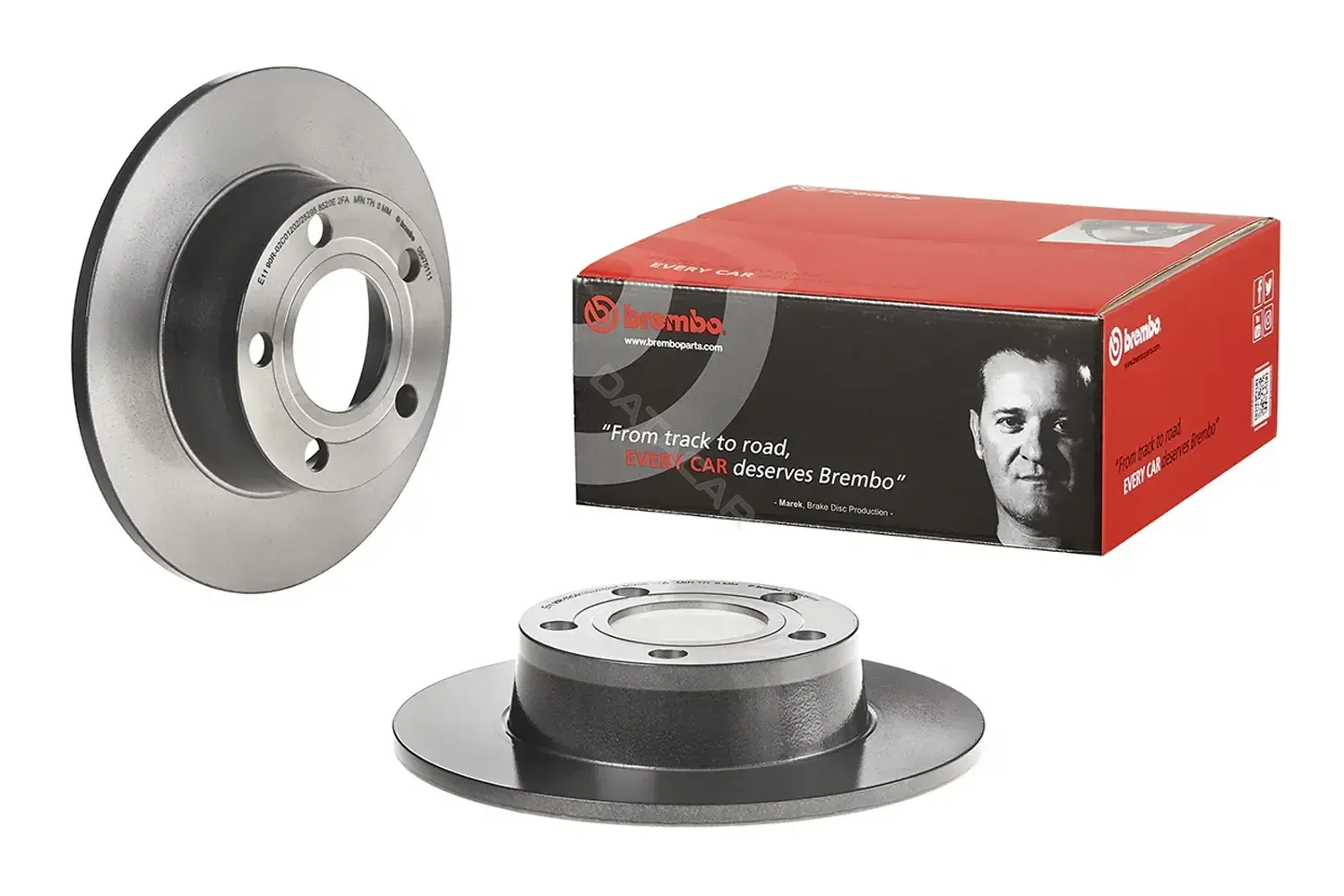 Тормозные диски BREMBO 08.9751.11