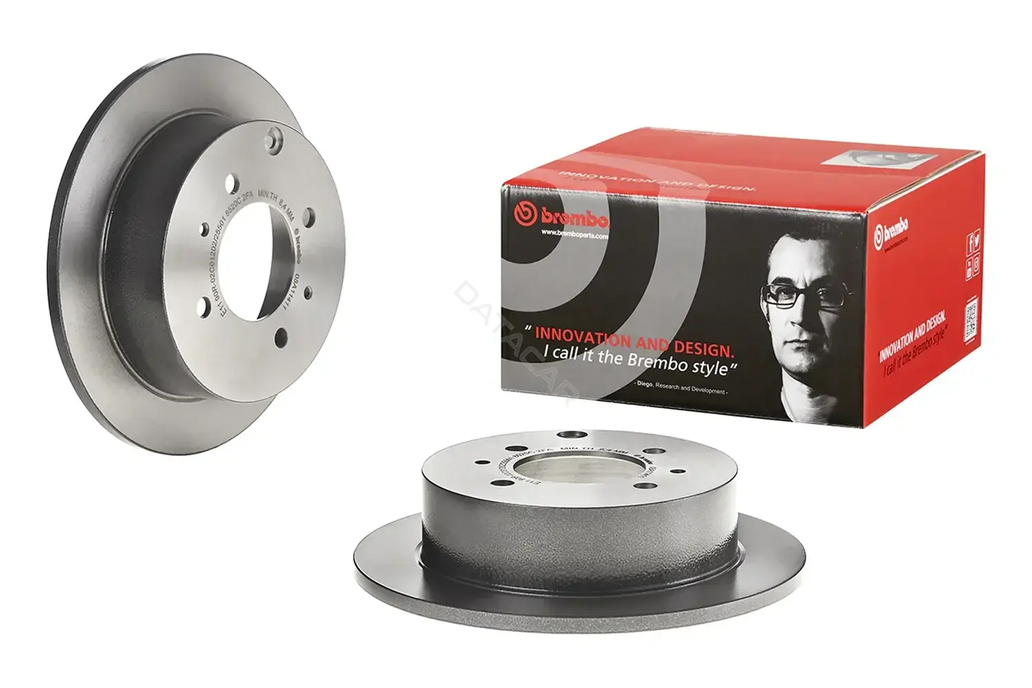 Тормозные диски BREMBO 08.A114.11