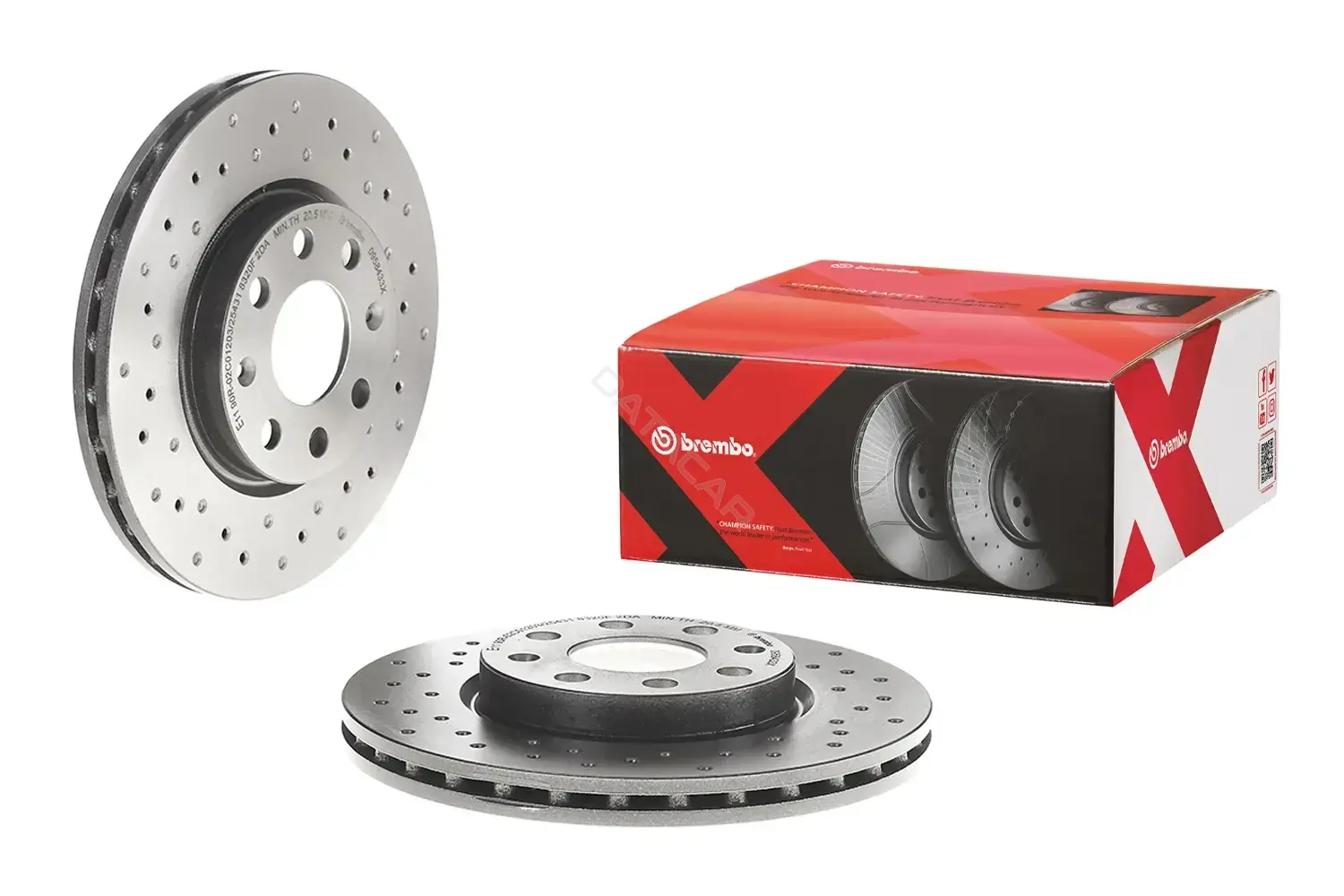 Тормозные диски BREMBO 09.5843.3X