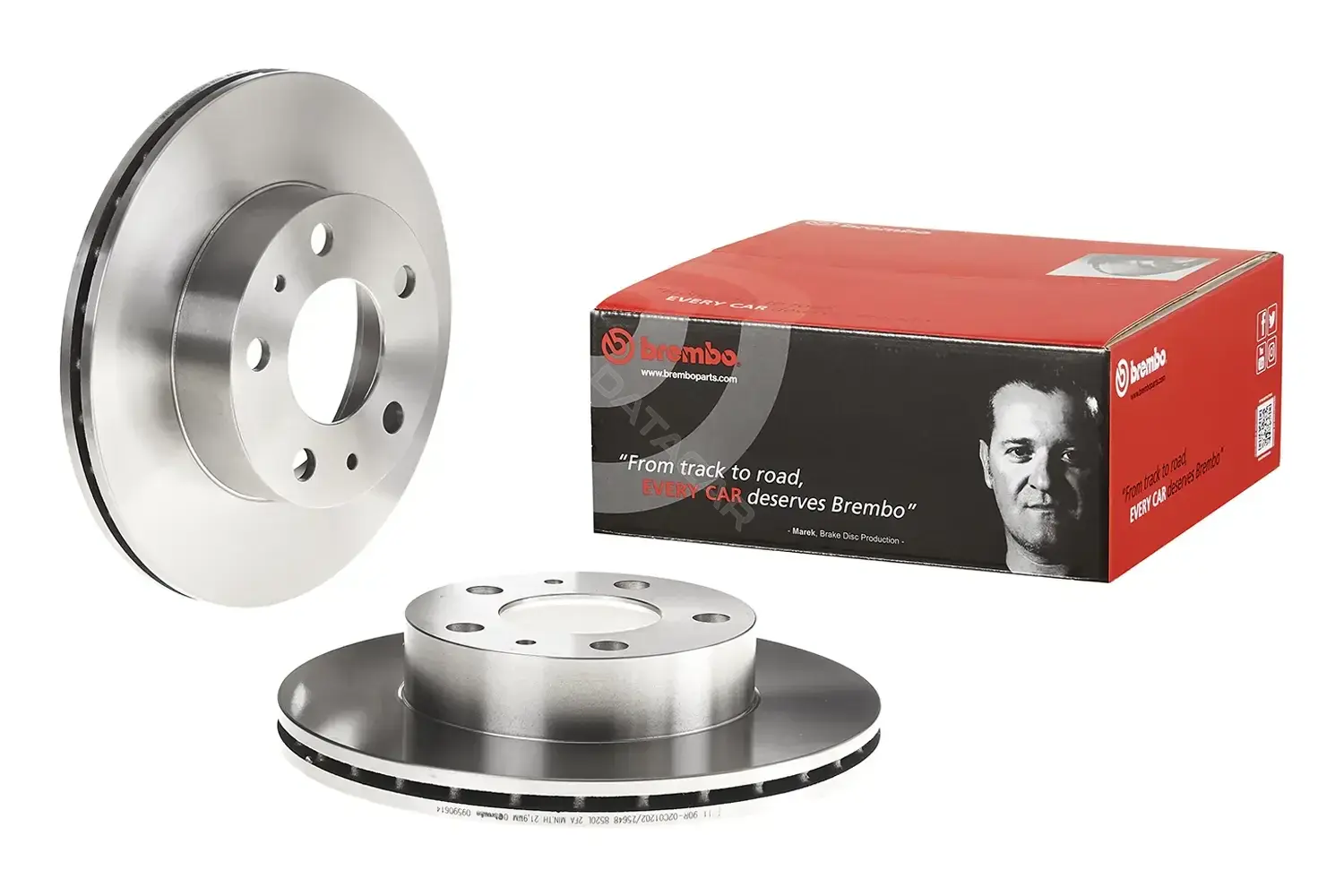 Тормозные диски BREMBO 09.5906.14