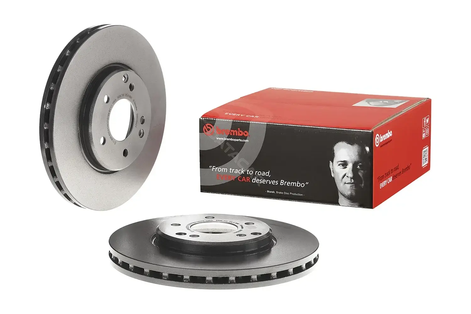 Тормозные диски BREMBO 09.8304.21
