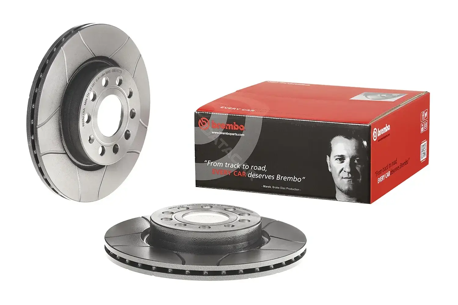 Тормозные диски BREMBO 09.9167.75