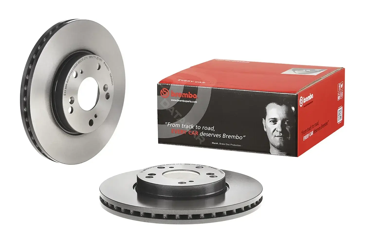 Тормозные диски BREMBO 09.A350.11