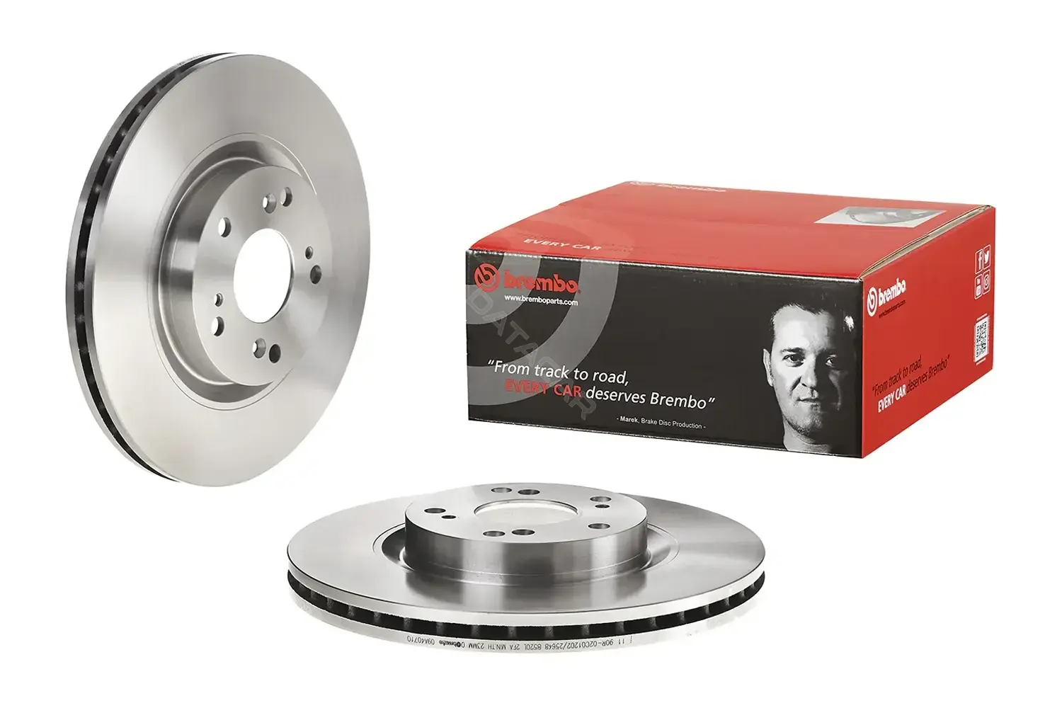 Тормозные диски BREMBO 09.A407.10