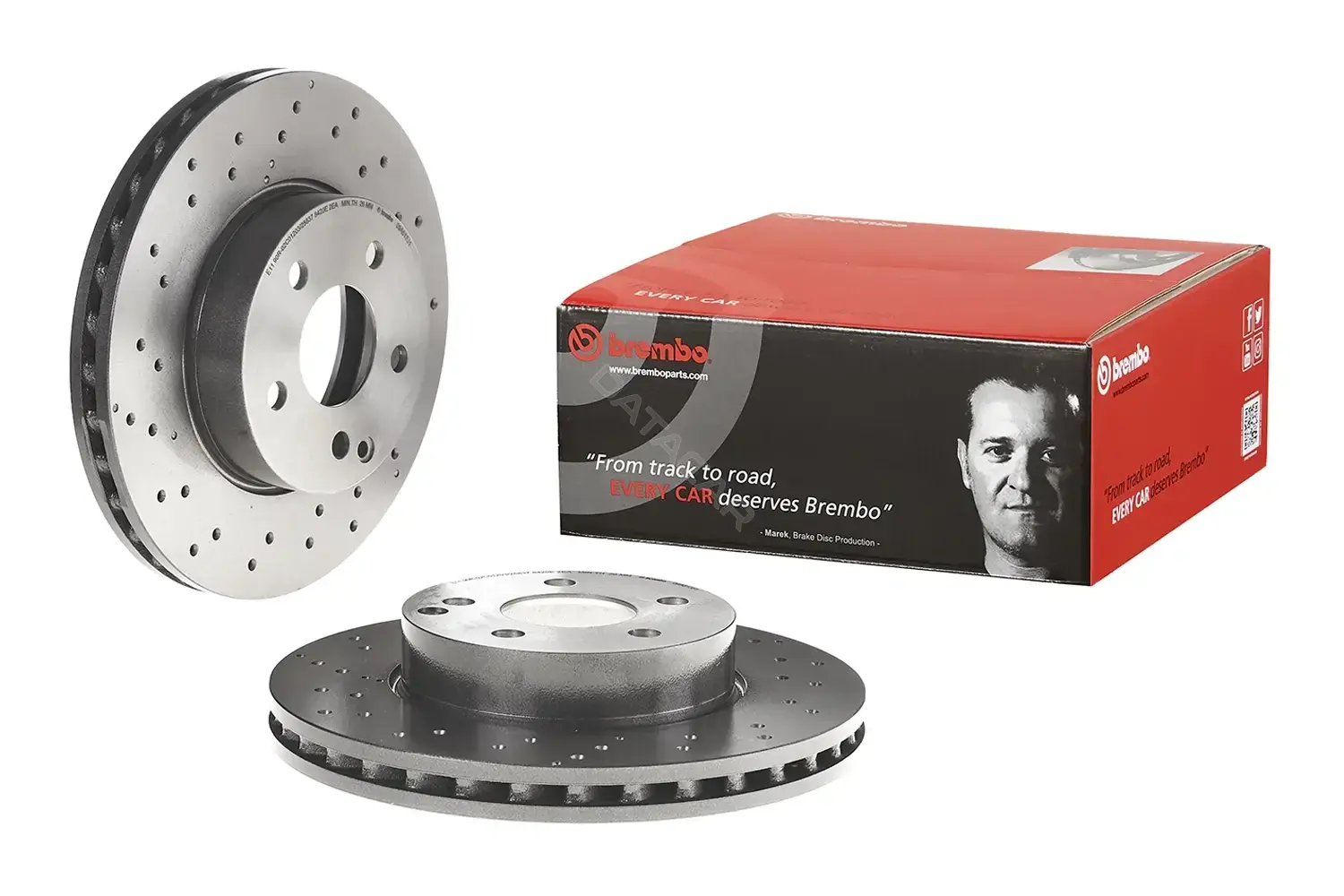 Тормозные диски BREMBO 09.A613.51