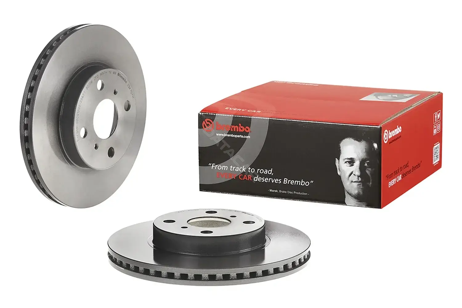 Тормозные диски BREMBO 09.A707.11