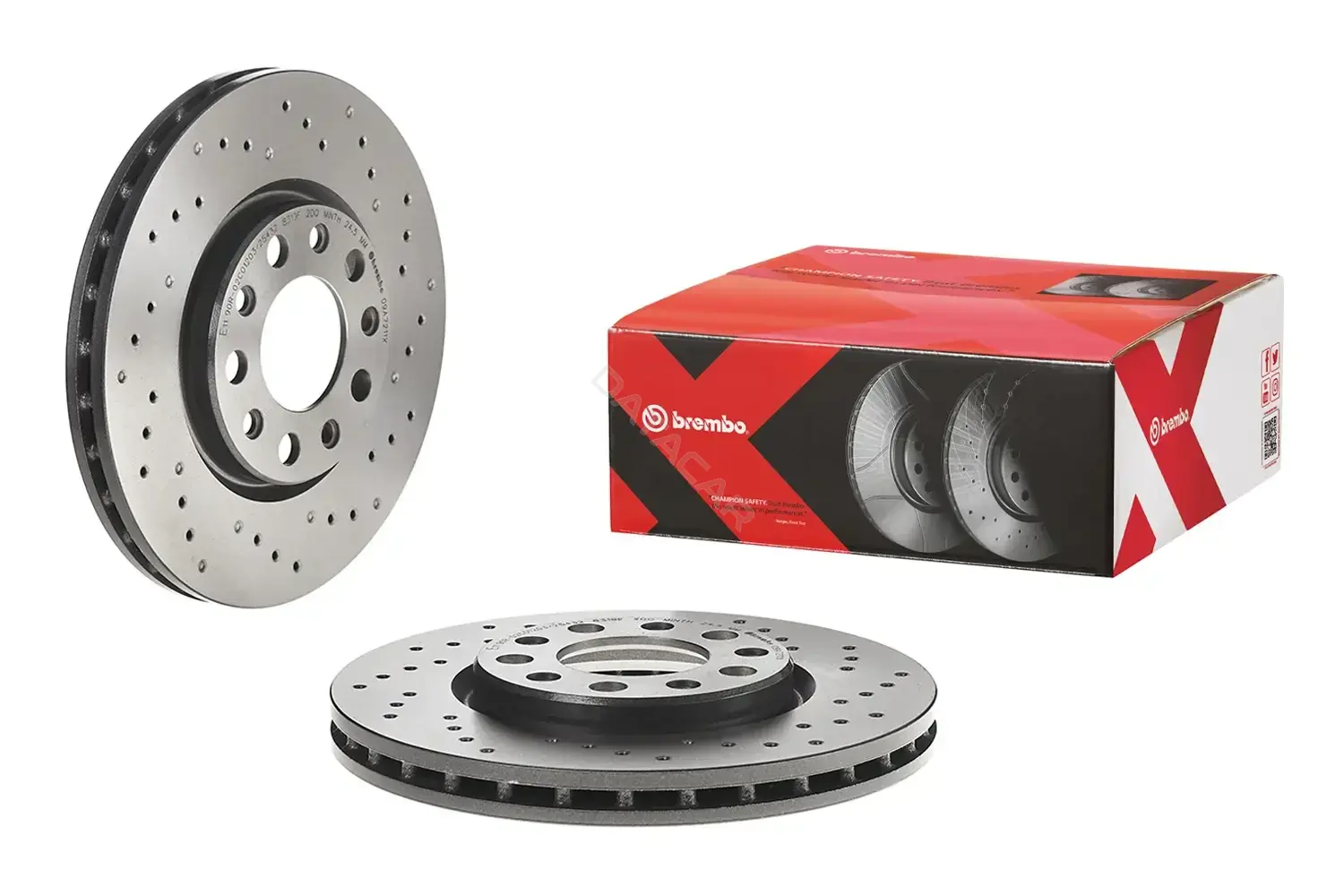 Тормозные диски BREMBO 09.A721.1X
