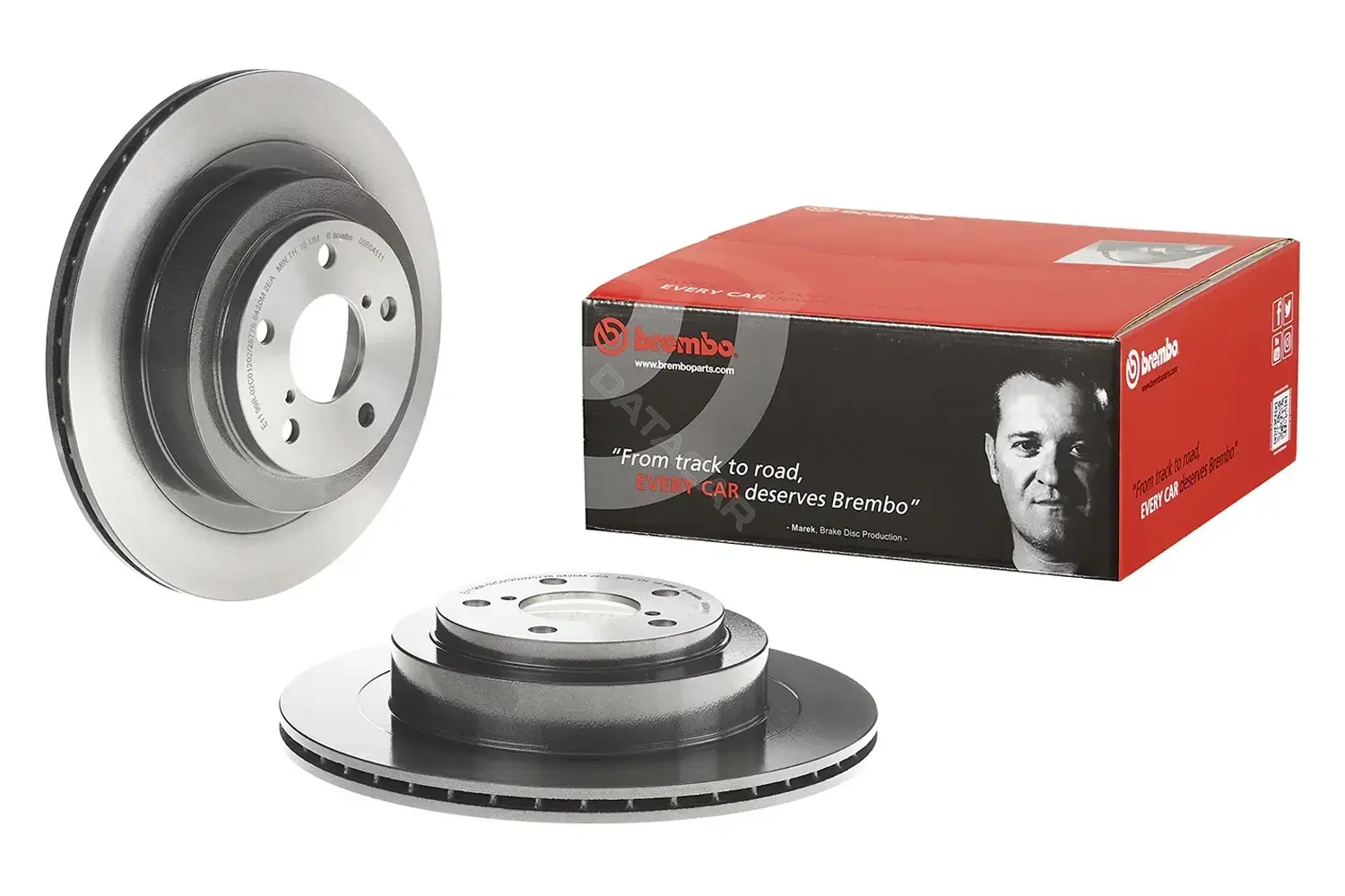 Тормозные диски BREMBO 09.B041.11