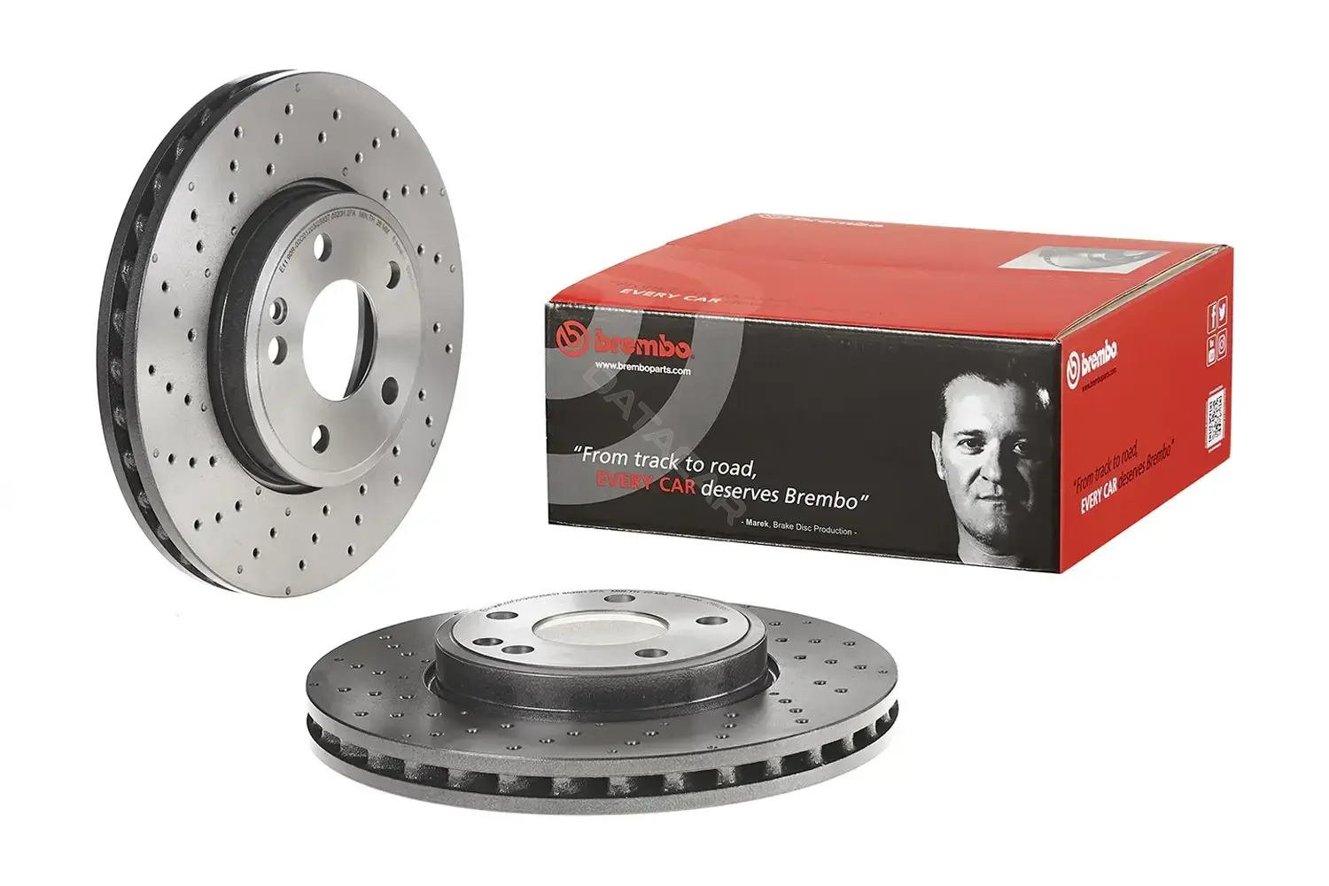 Тормозные диски BREMBO 09.B436.51