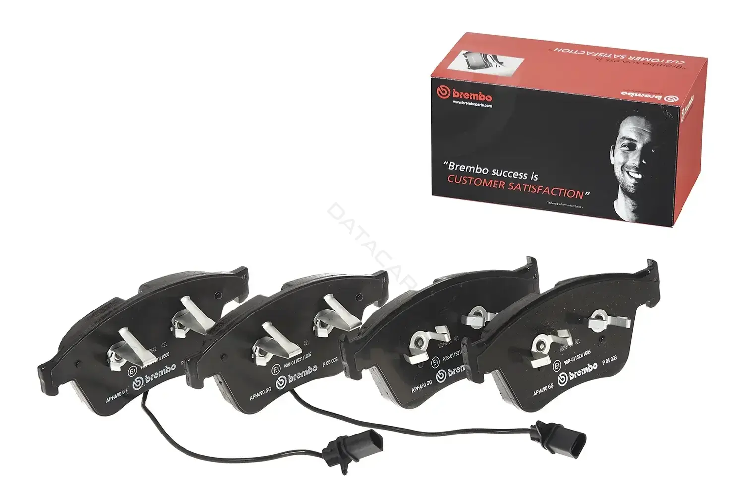 Тормозные колодки BREMBO P05003