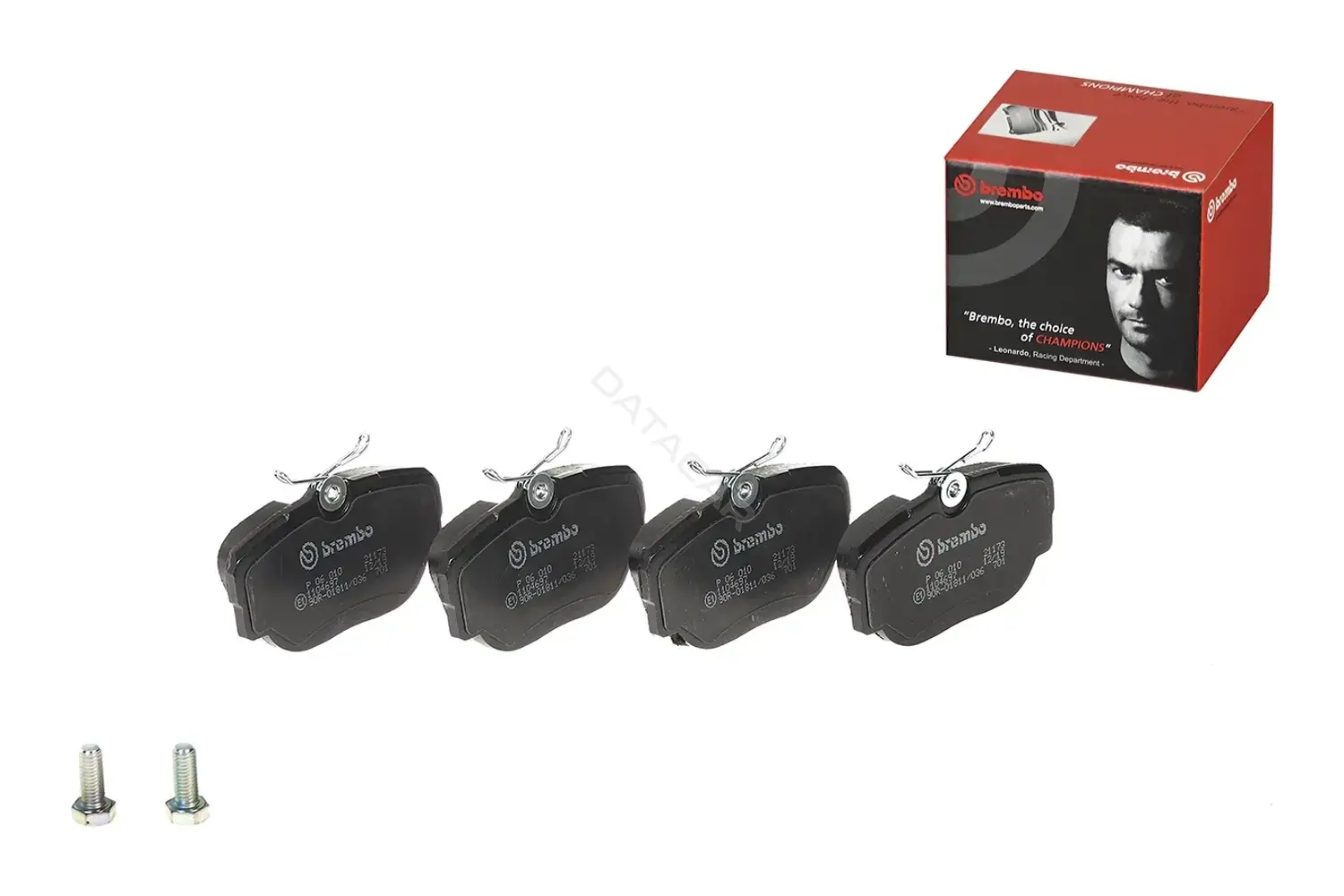 Тормозные колодки BREMBO P06010