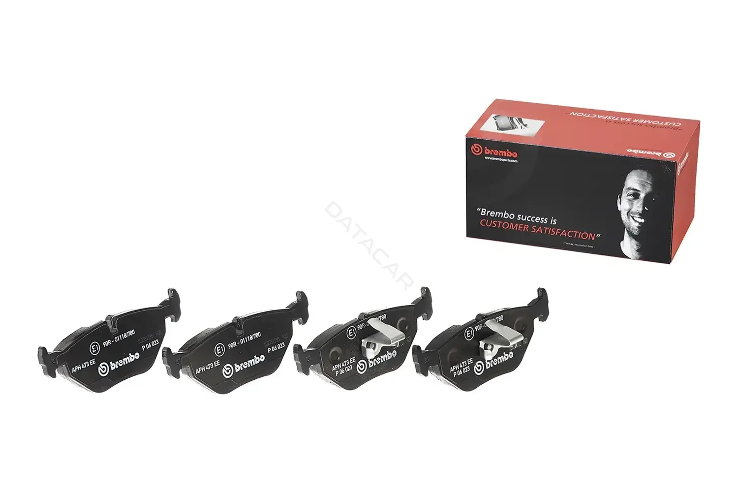 Тормозные колодки BREMBO P06023