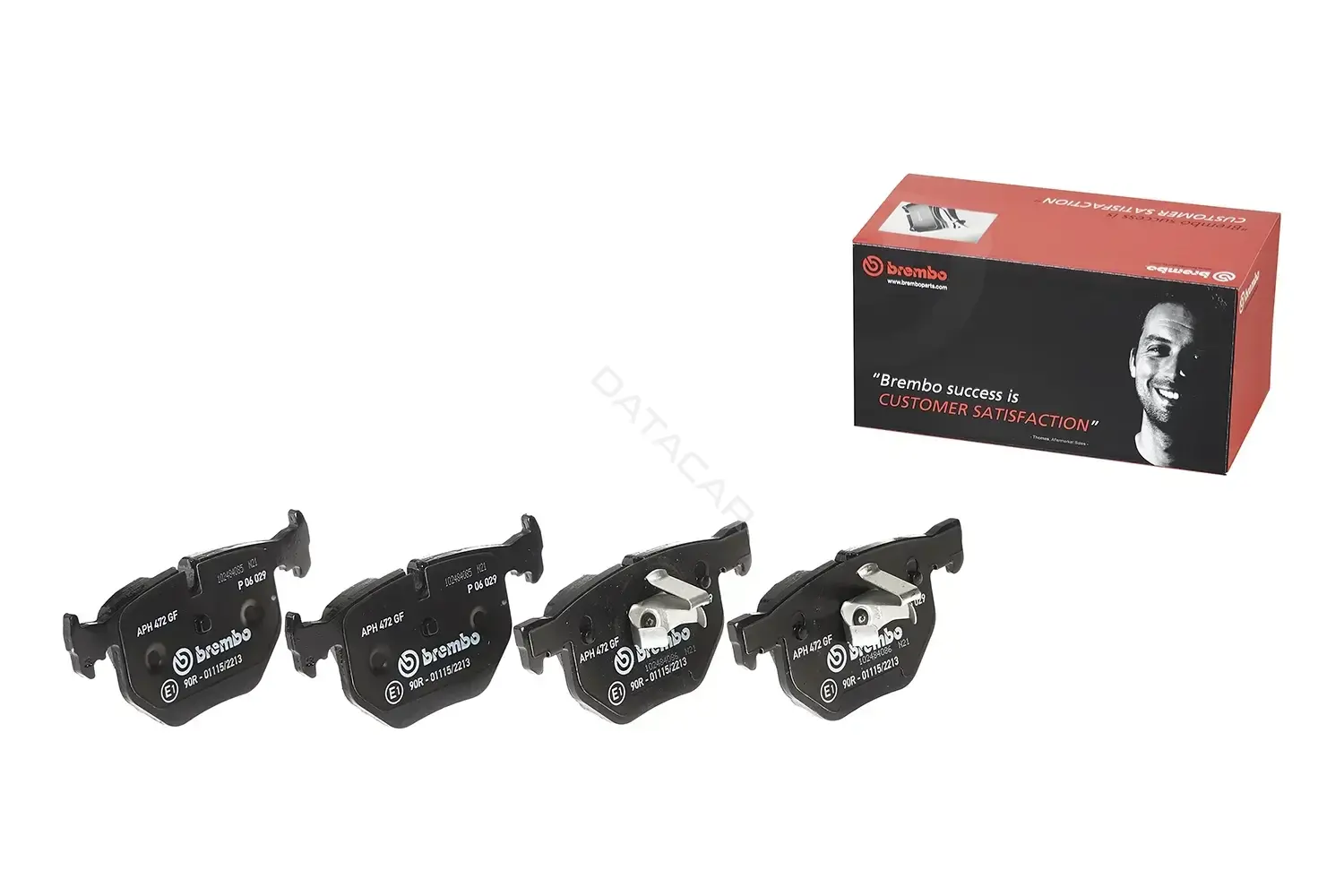 Тормозные колодки BREMBO P06029