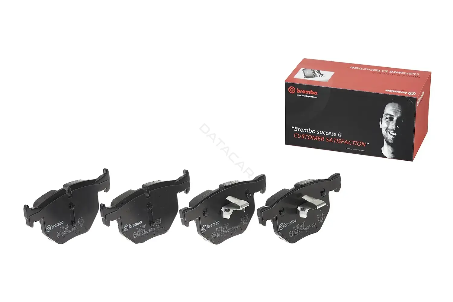 Тормозные колодки BREMBO P06033