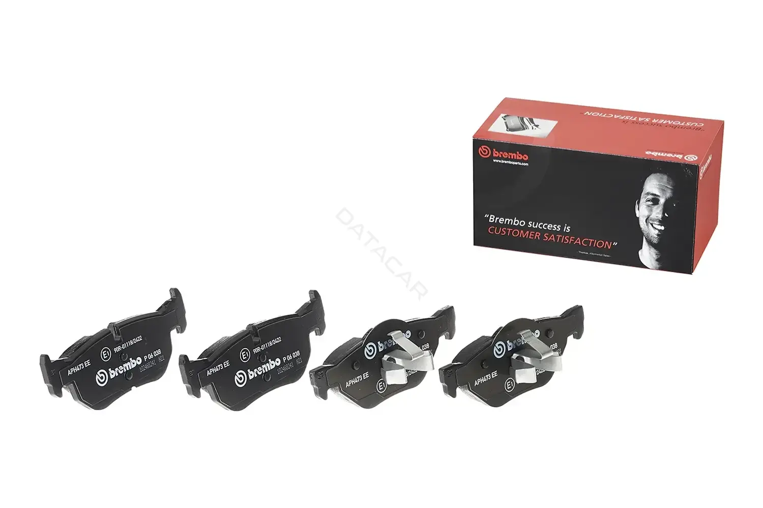 Тормозные колодки BREMBO P06038