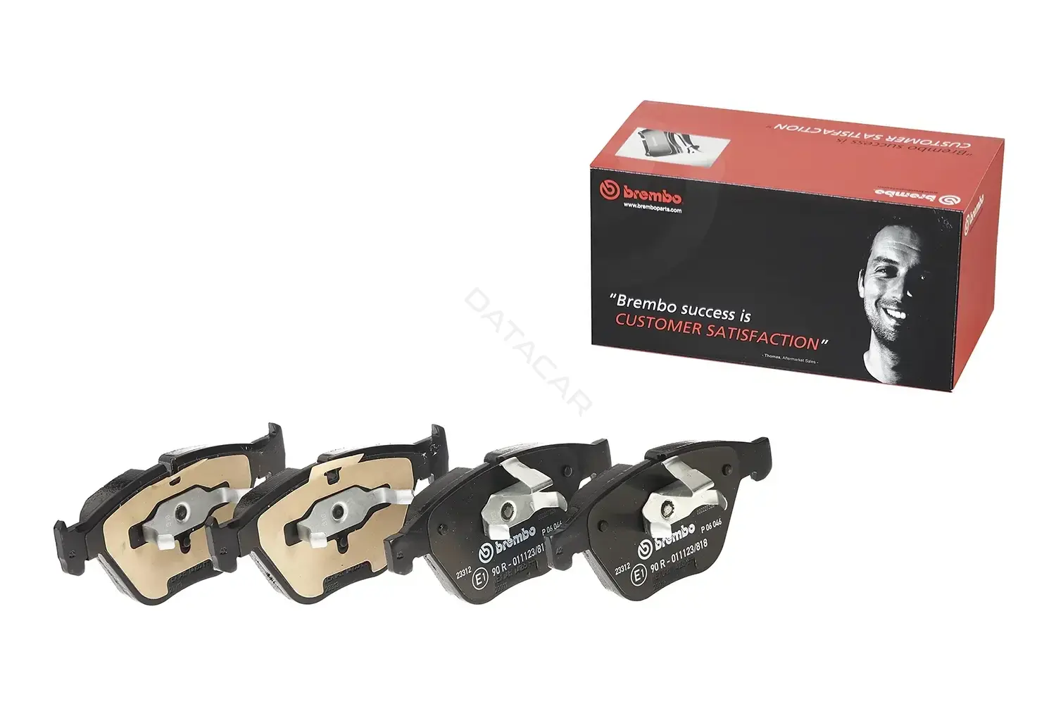 Тормозные колодки BREMBO P06046