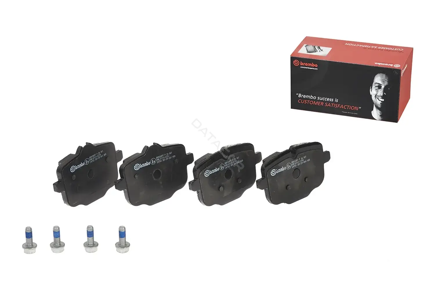 Тормозные колодки BREMBO P06061