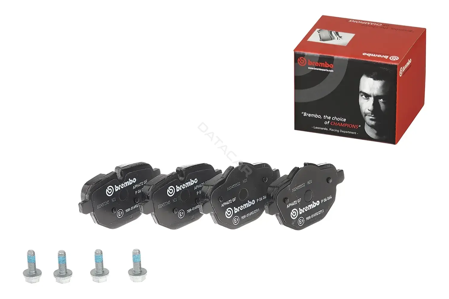 Тормозные колодки BREMBO P06064
