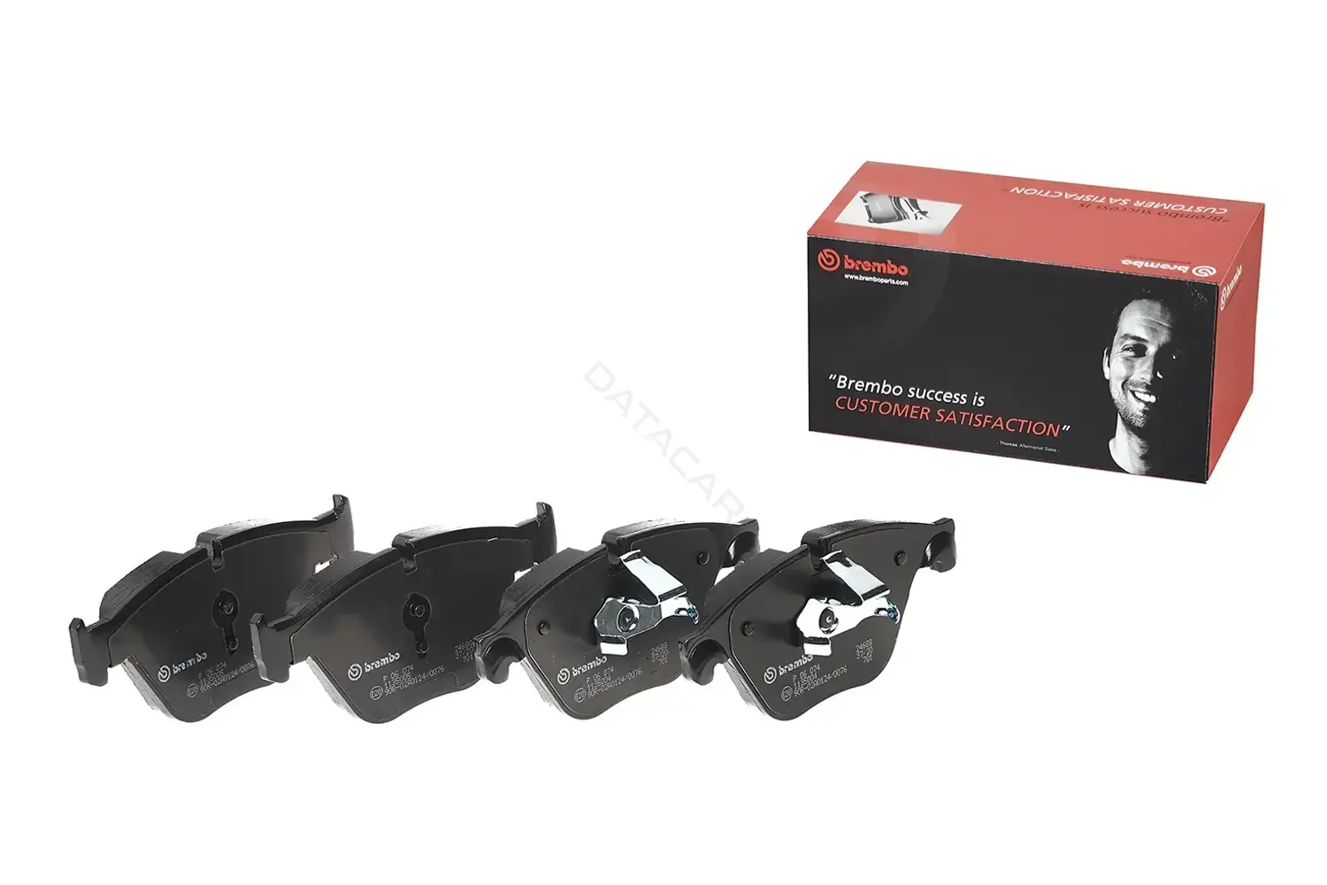 Тормозные колодки BREMBO P06074