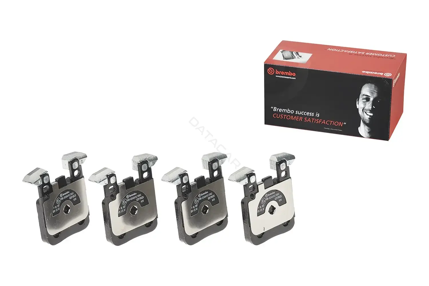 Тормозные колодки BREMBO P06087