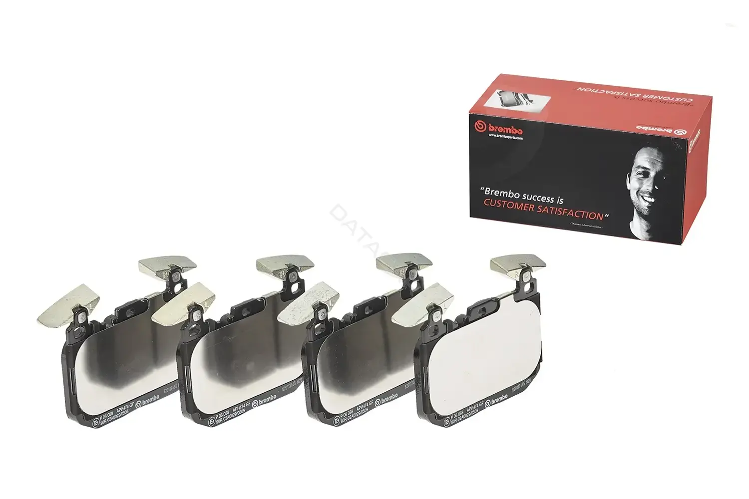 Тормозные колодки BREMBO P06088