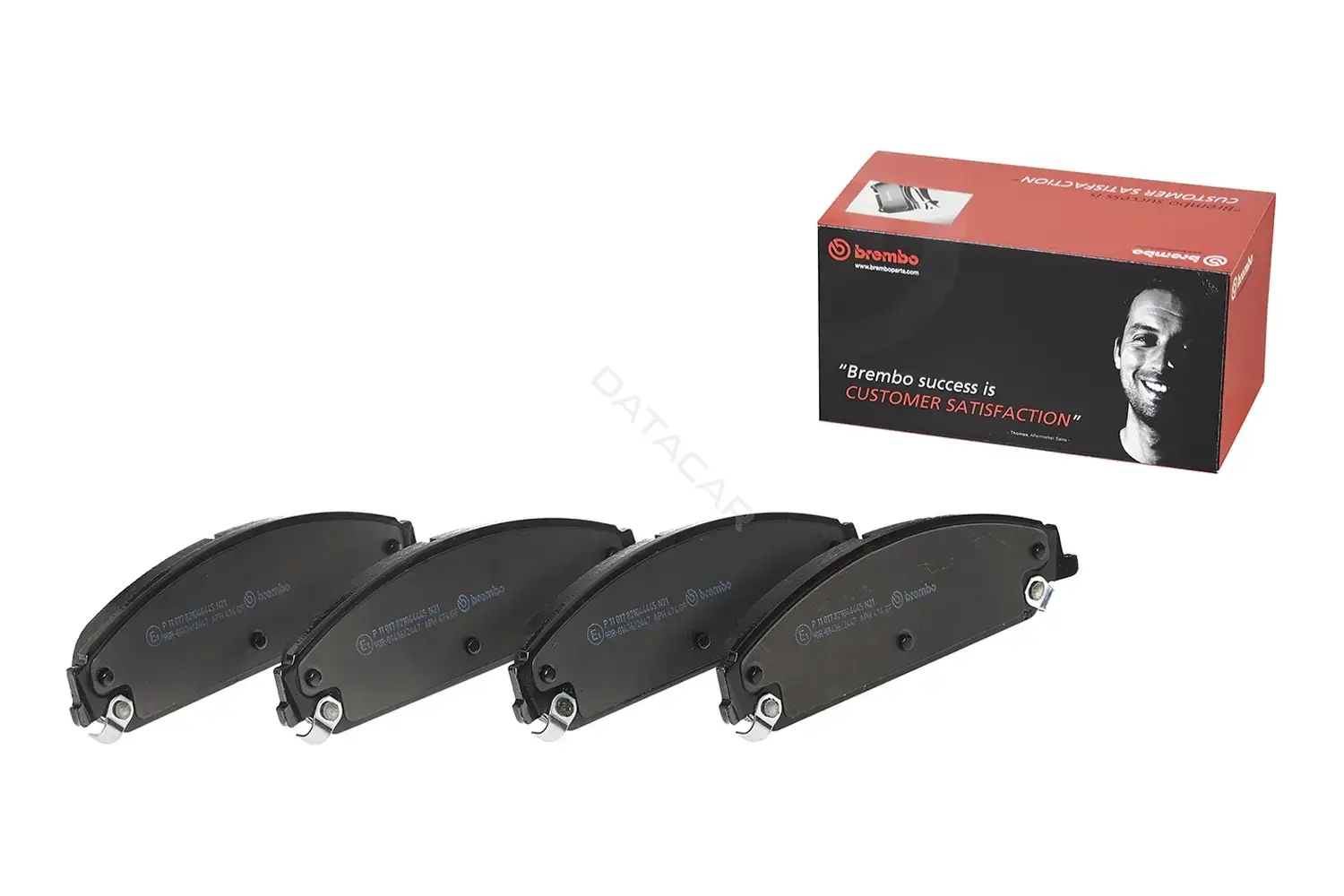Тормозные колодки BREMBO P11017