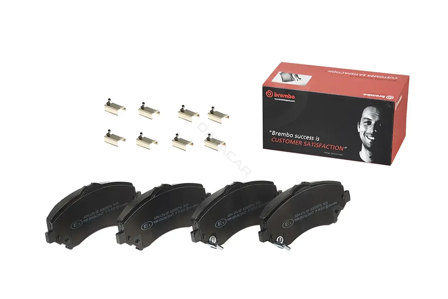Тормозные колодки BREMBO P11025
