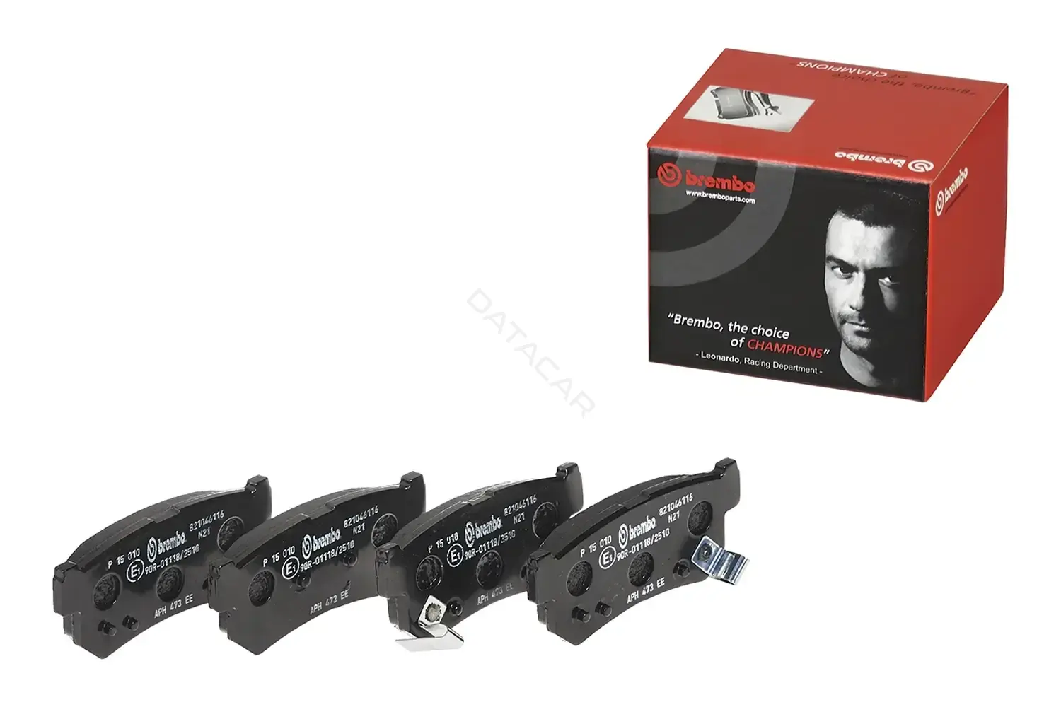 Тормозные колодки BREMBO P15010