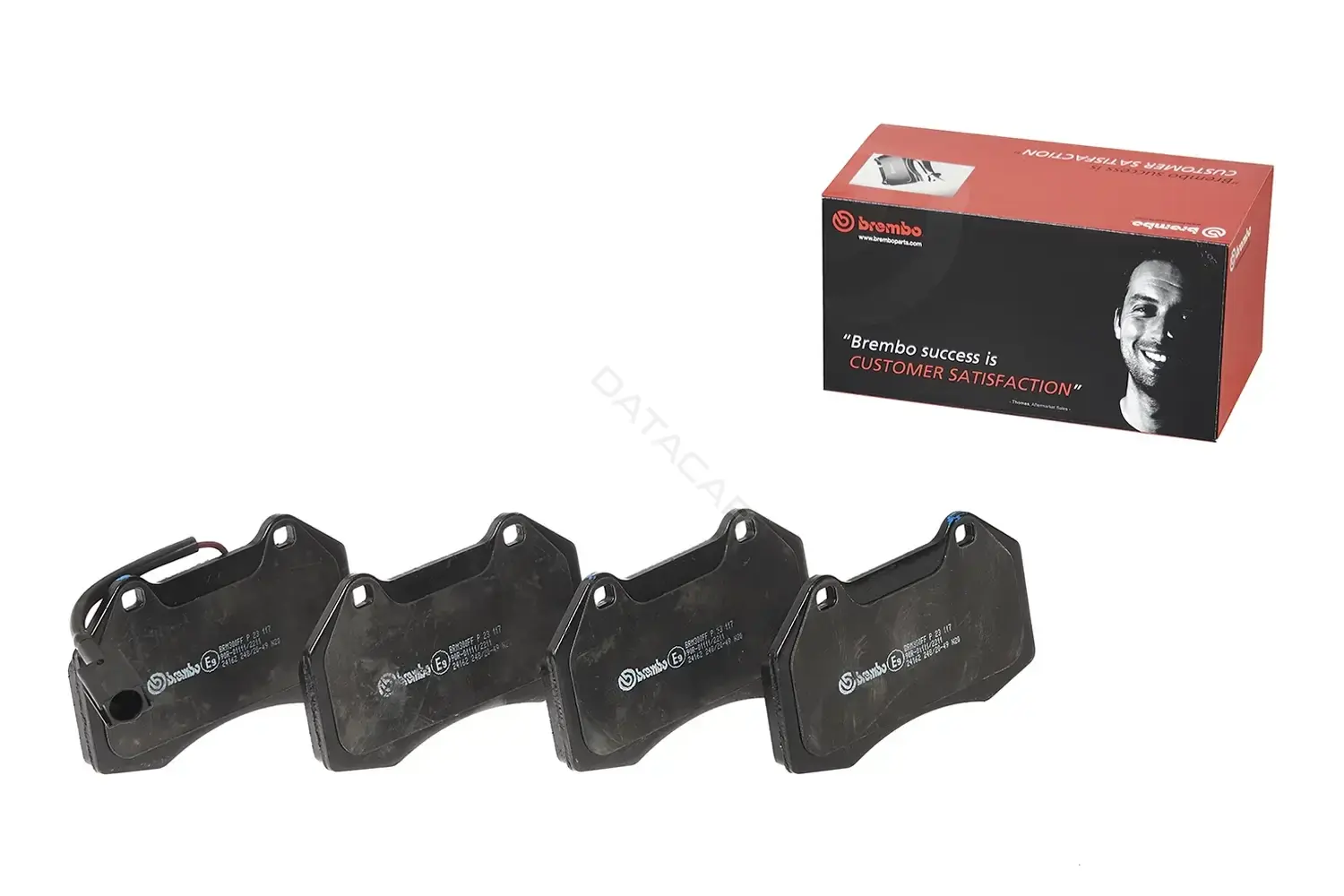 Тормозные колодки BREMBO P23117