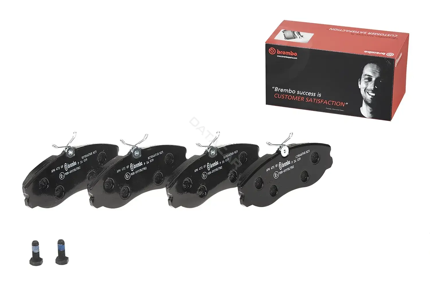 Тормозные колодки BREMBO P24039