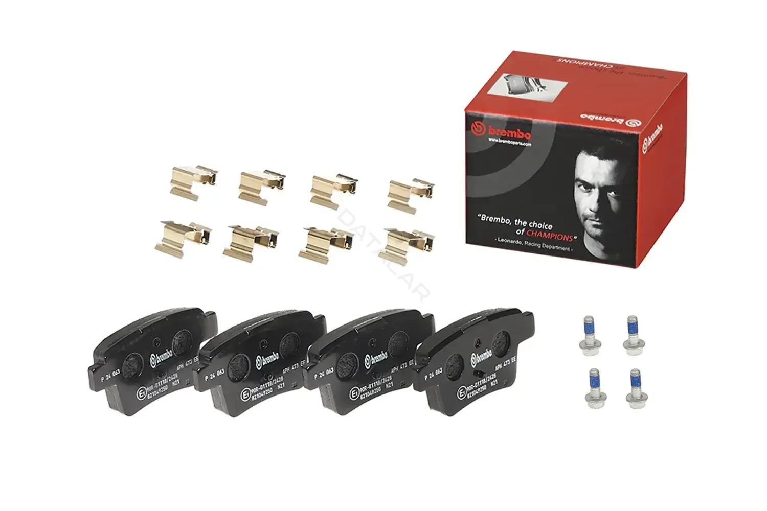 Тормозные колодки BREMBO P24063