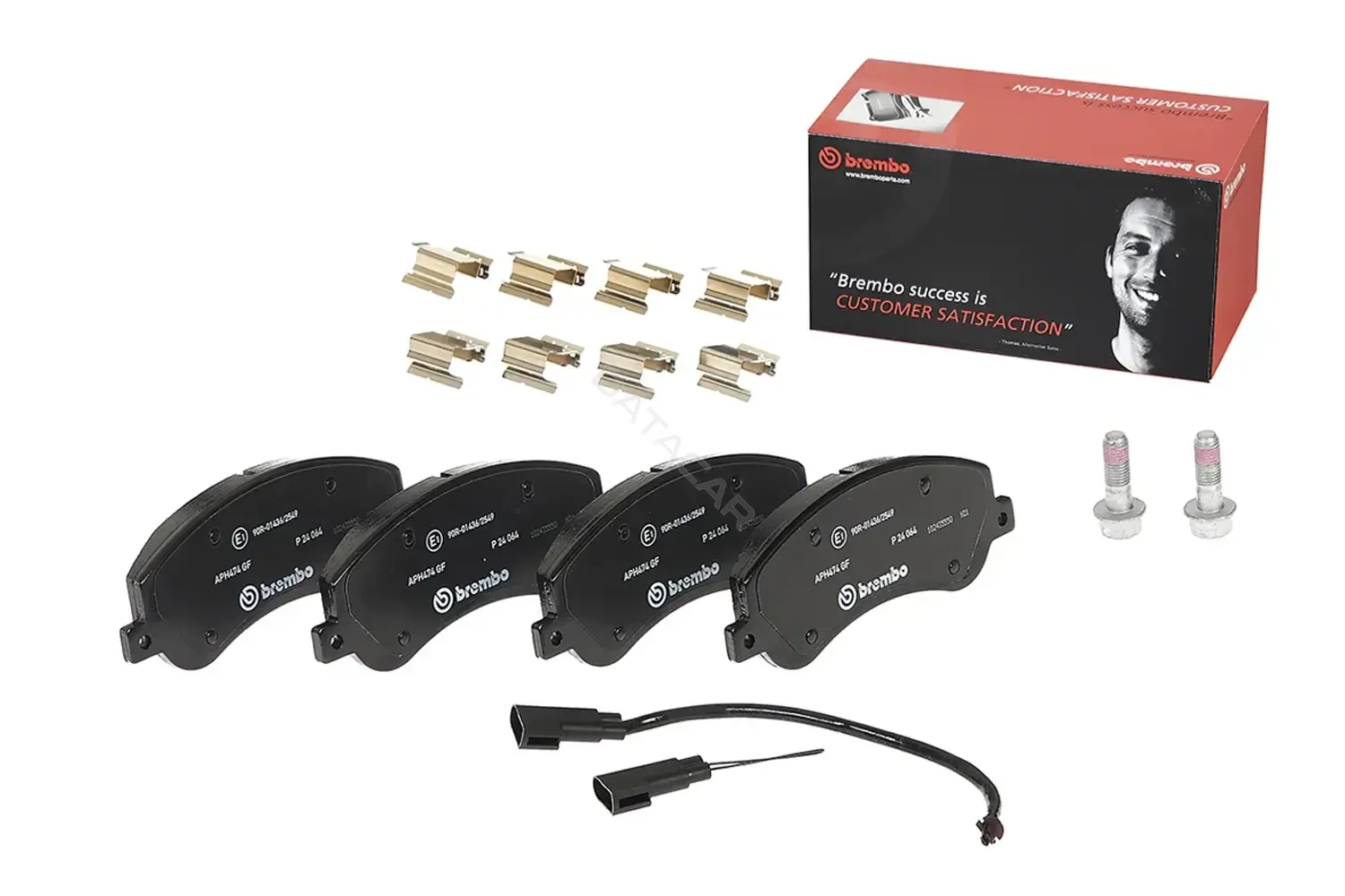 Тормозные колодки BREMBO P24064