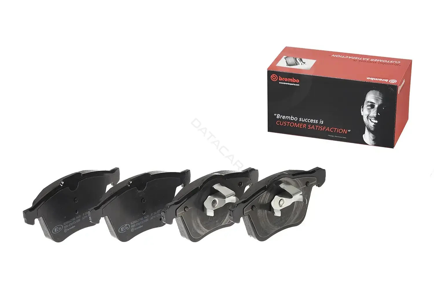 Тормозные колодки BREMBO P24077