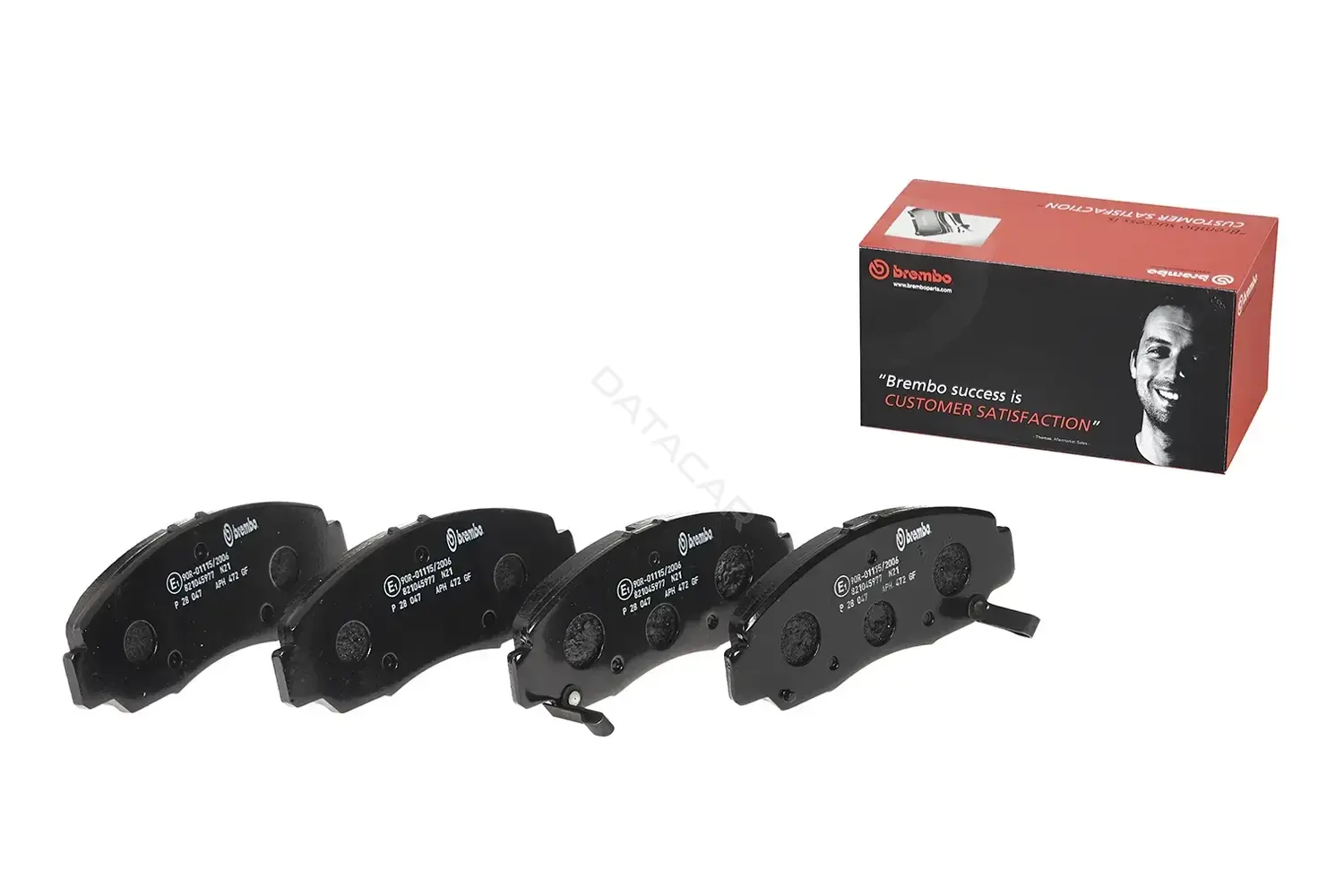 Тормозные колодки BREMBO P28047