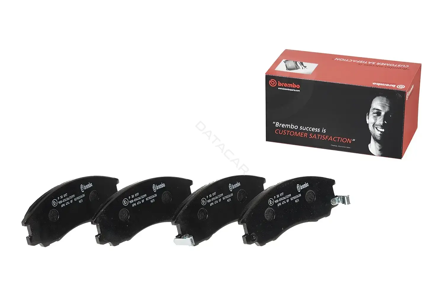 Тормозные колодки BREMBO P30017
