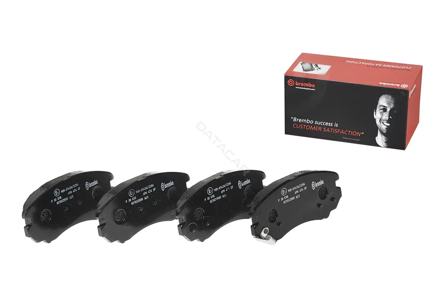 Тормозные колодки BREMBO P30018