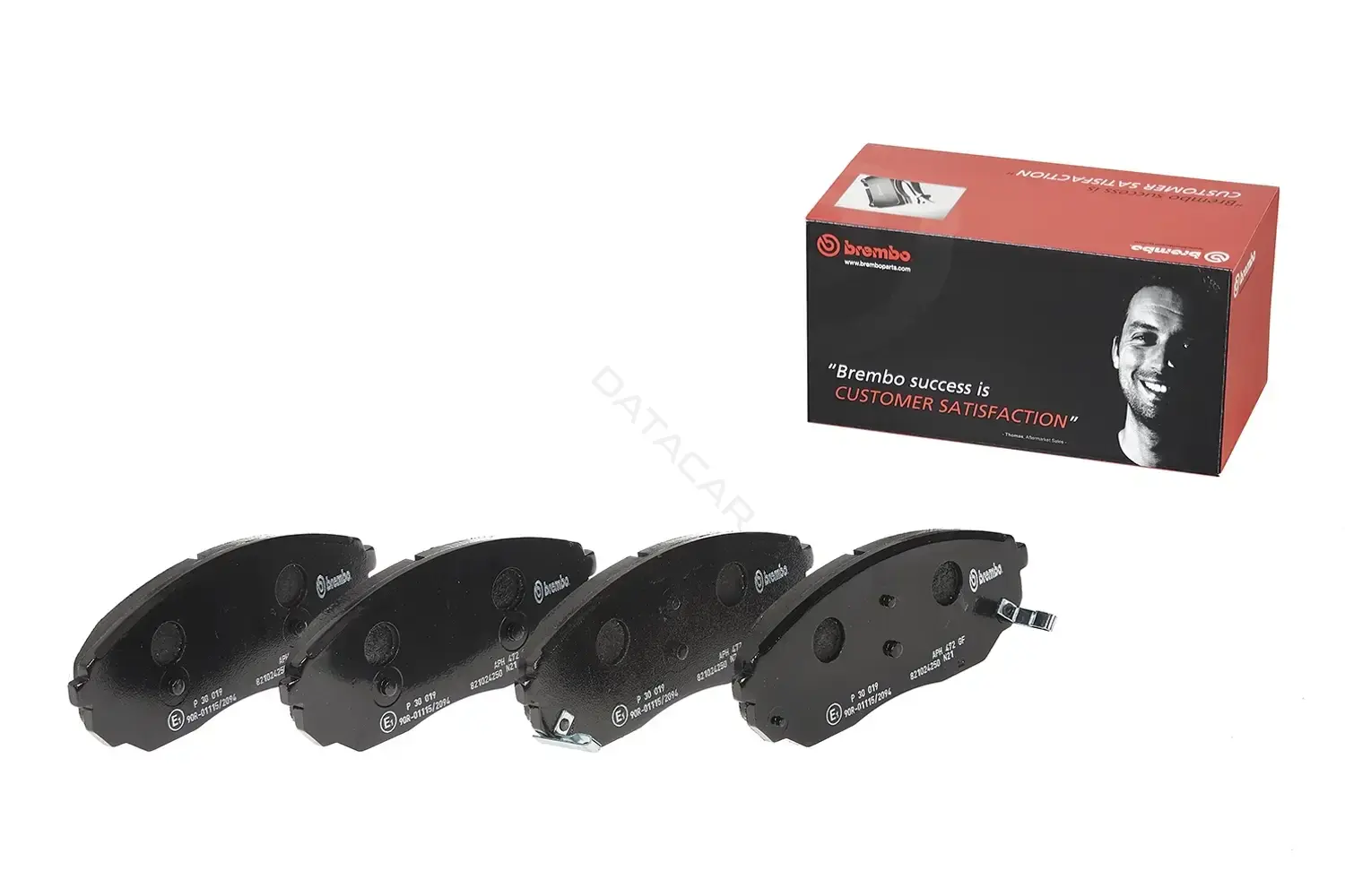 Тормозные колодки BREMBO P30019