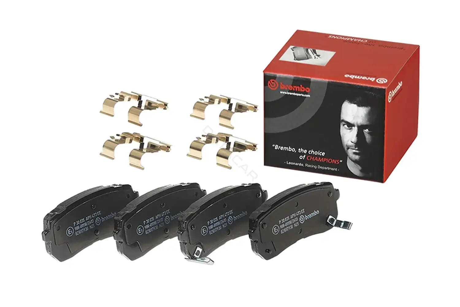 Тормозные колодки BREMBO P30035