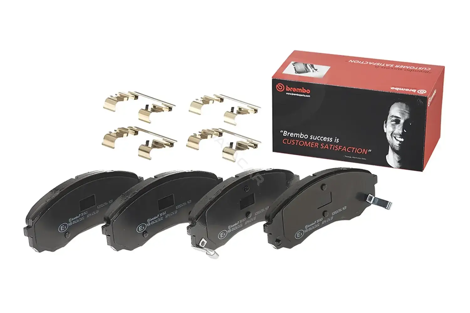 Тормозные колодки BREMBO P30041