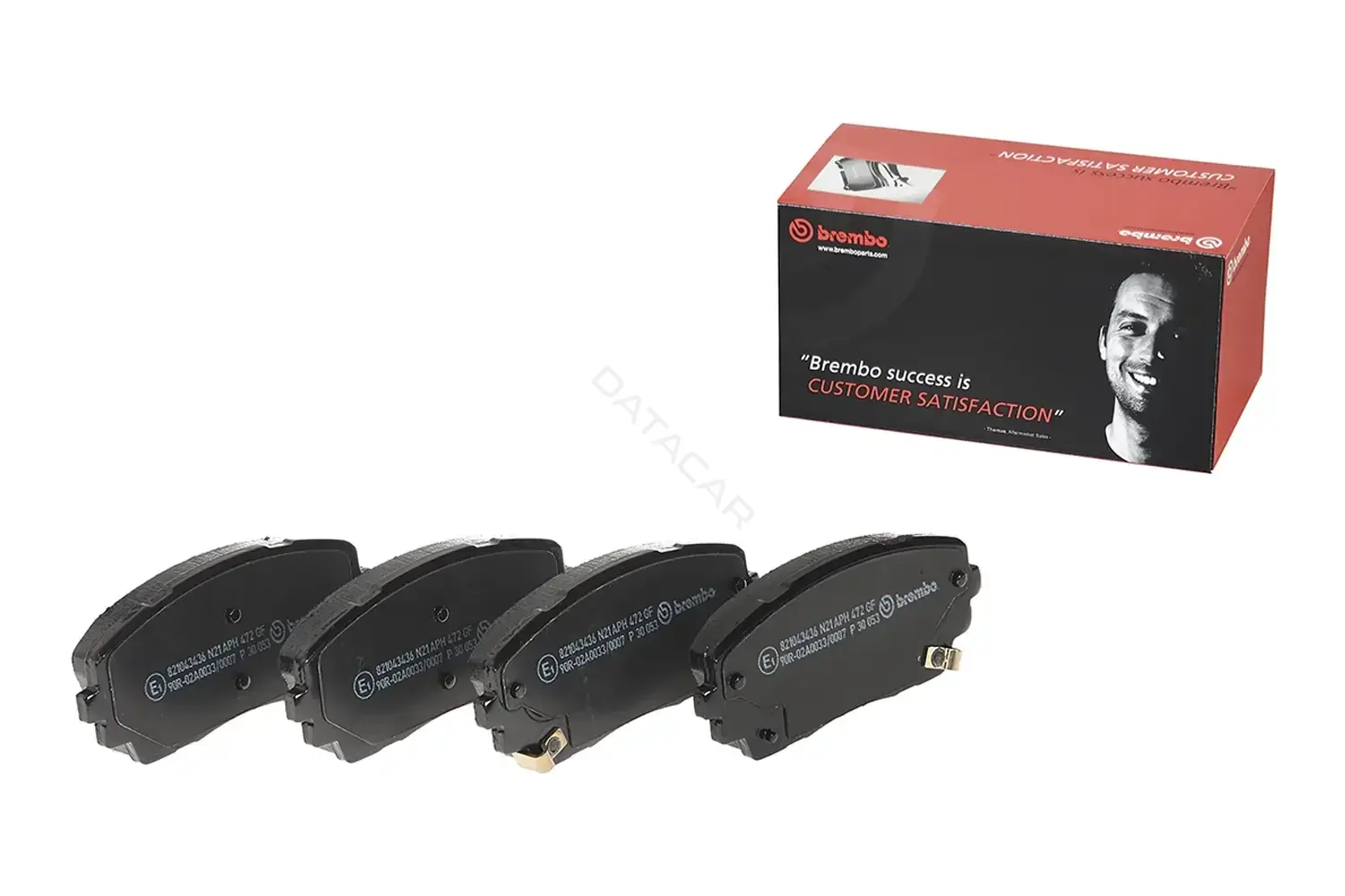 Тормозные колодки BREMBO P30053