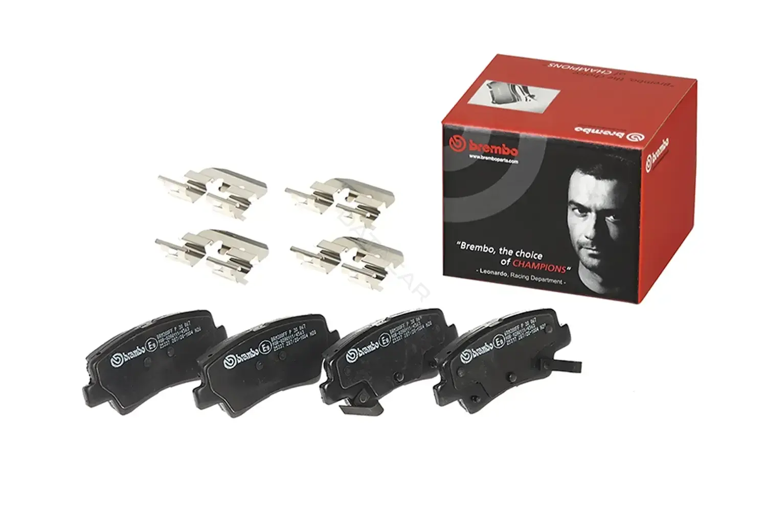 Тормозные колодки BREMBO P30067