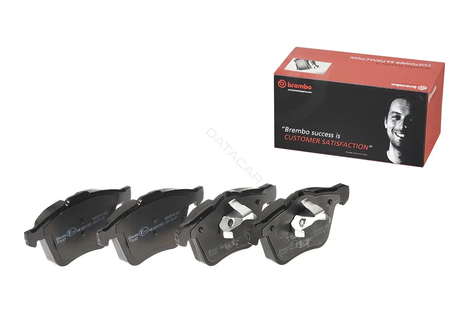 Тормозные колодки BREMBO P36027