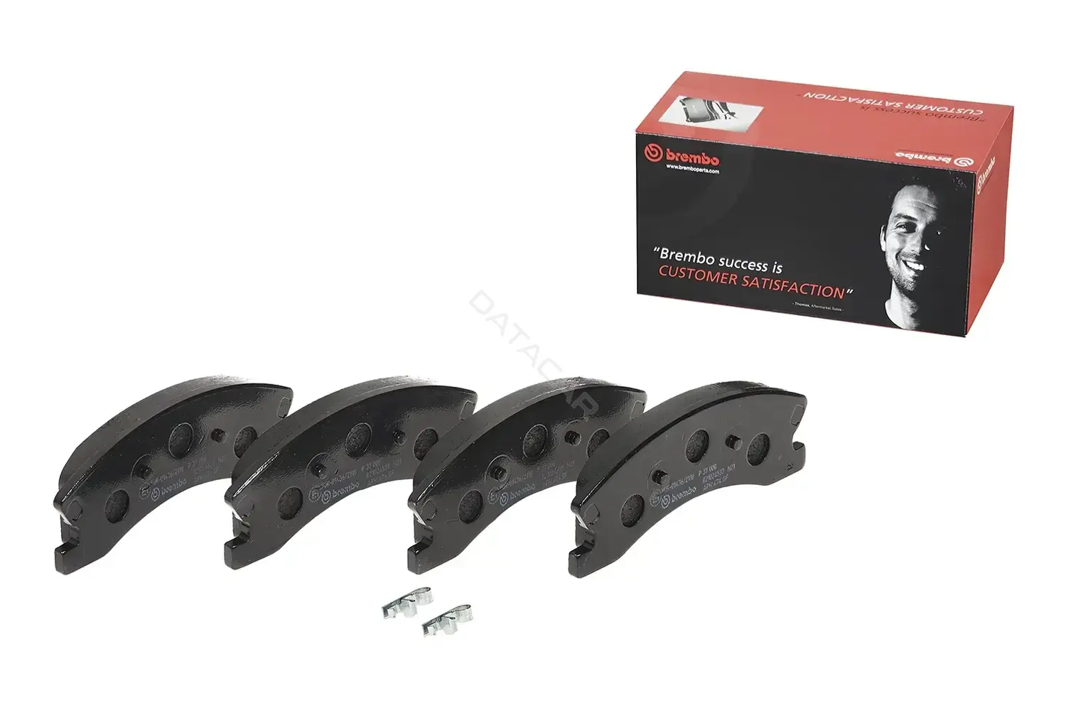 Тормозные колодки BREMBO P37008
