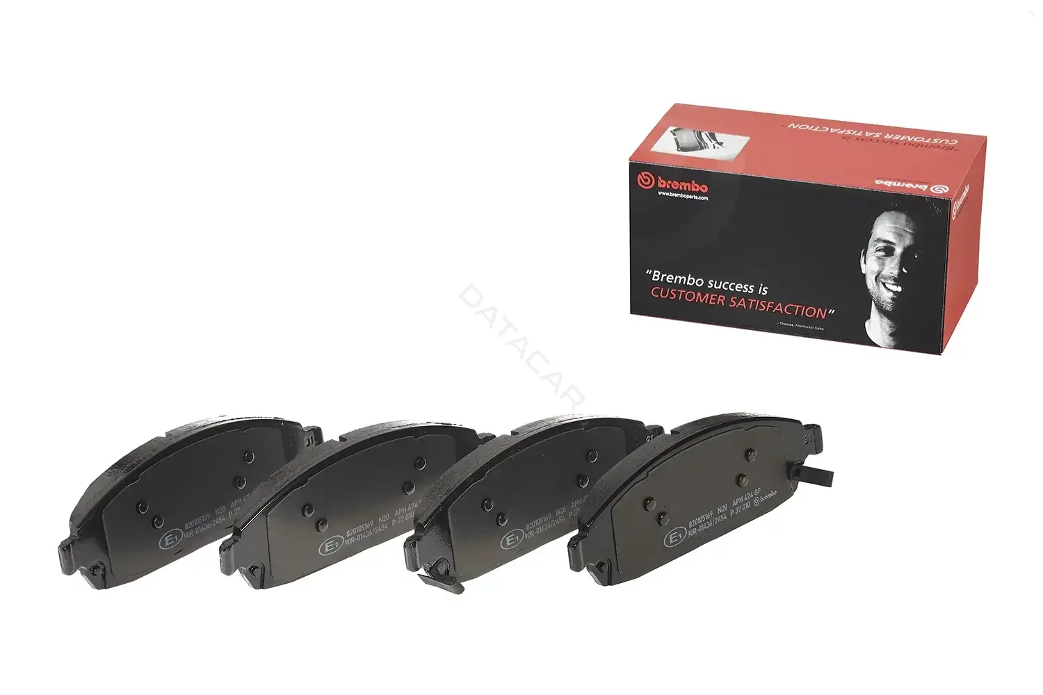 Тормозные колодки BREMBO P37010