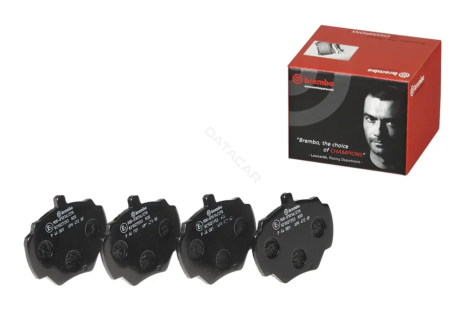 Тормозные колодки BREMBO P44001