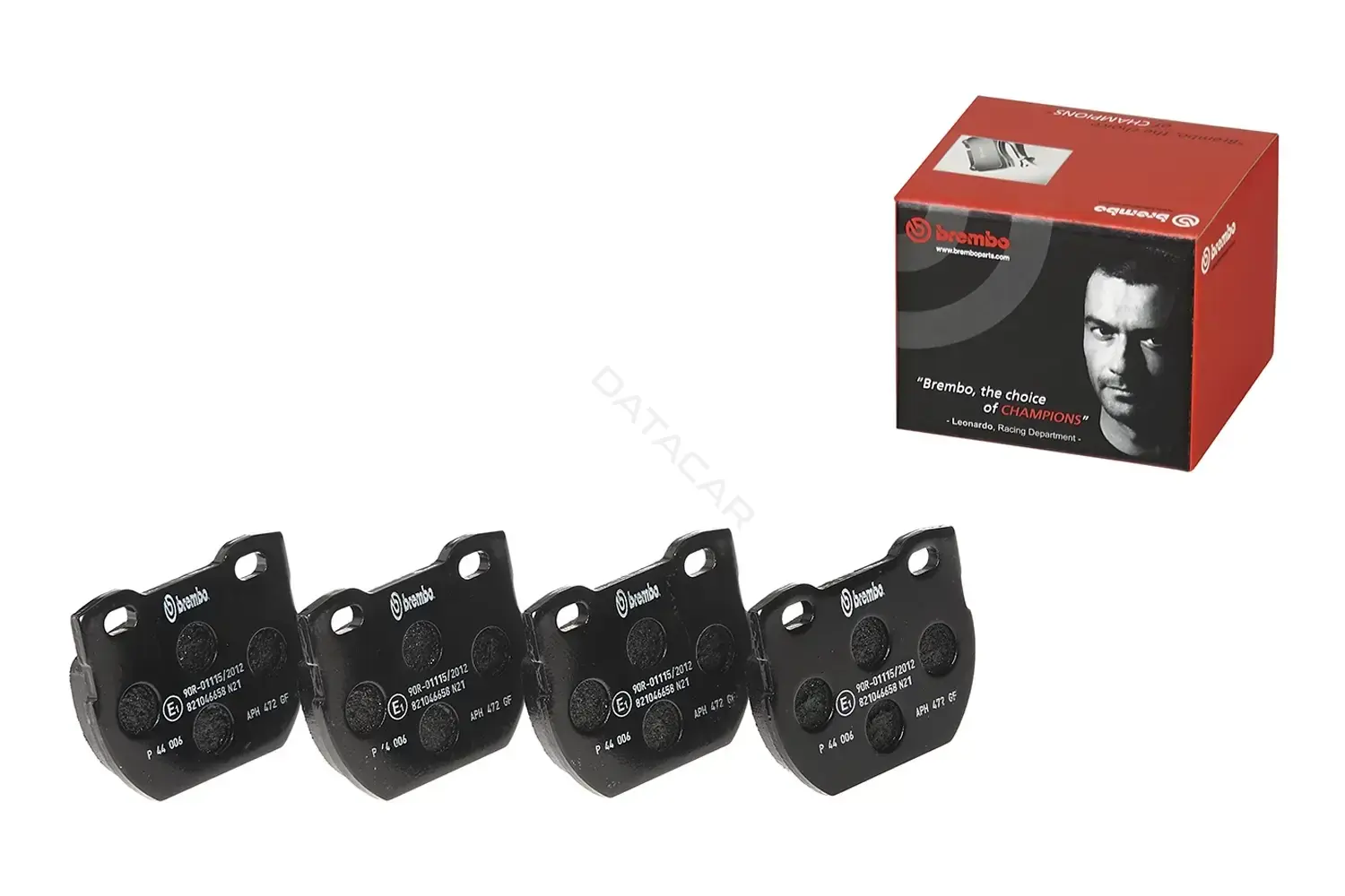 Тормозные колодки BREMBO P44006