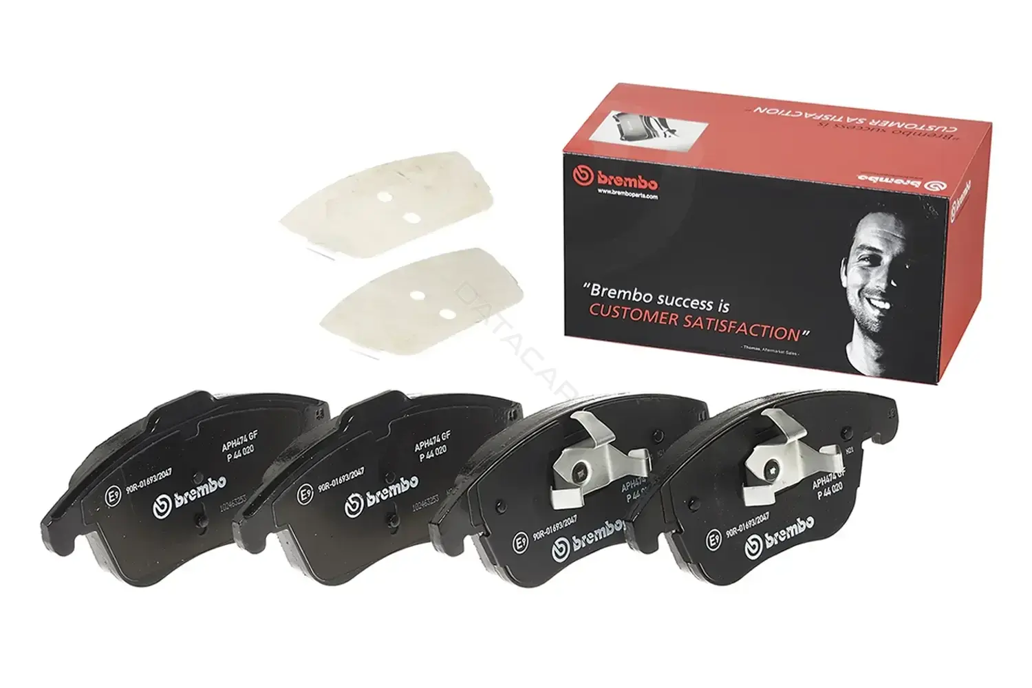 Тормозные колодки BREMBO P44020