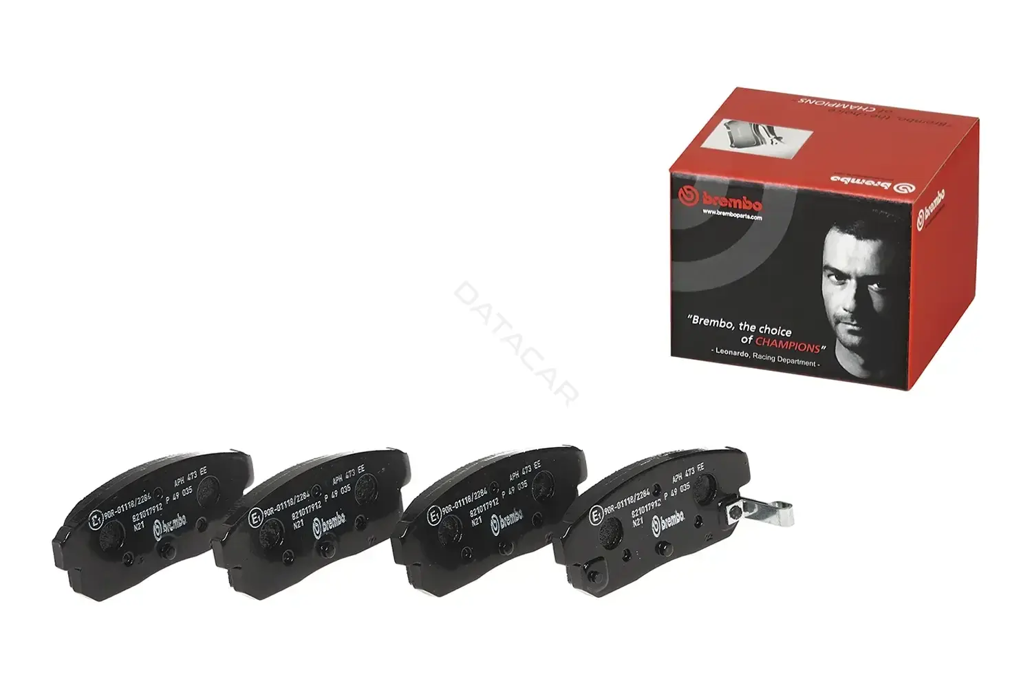 Тормозные колодки BREMBO P49035