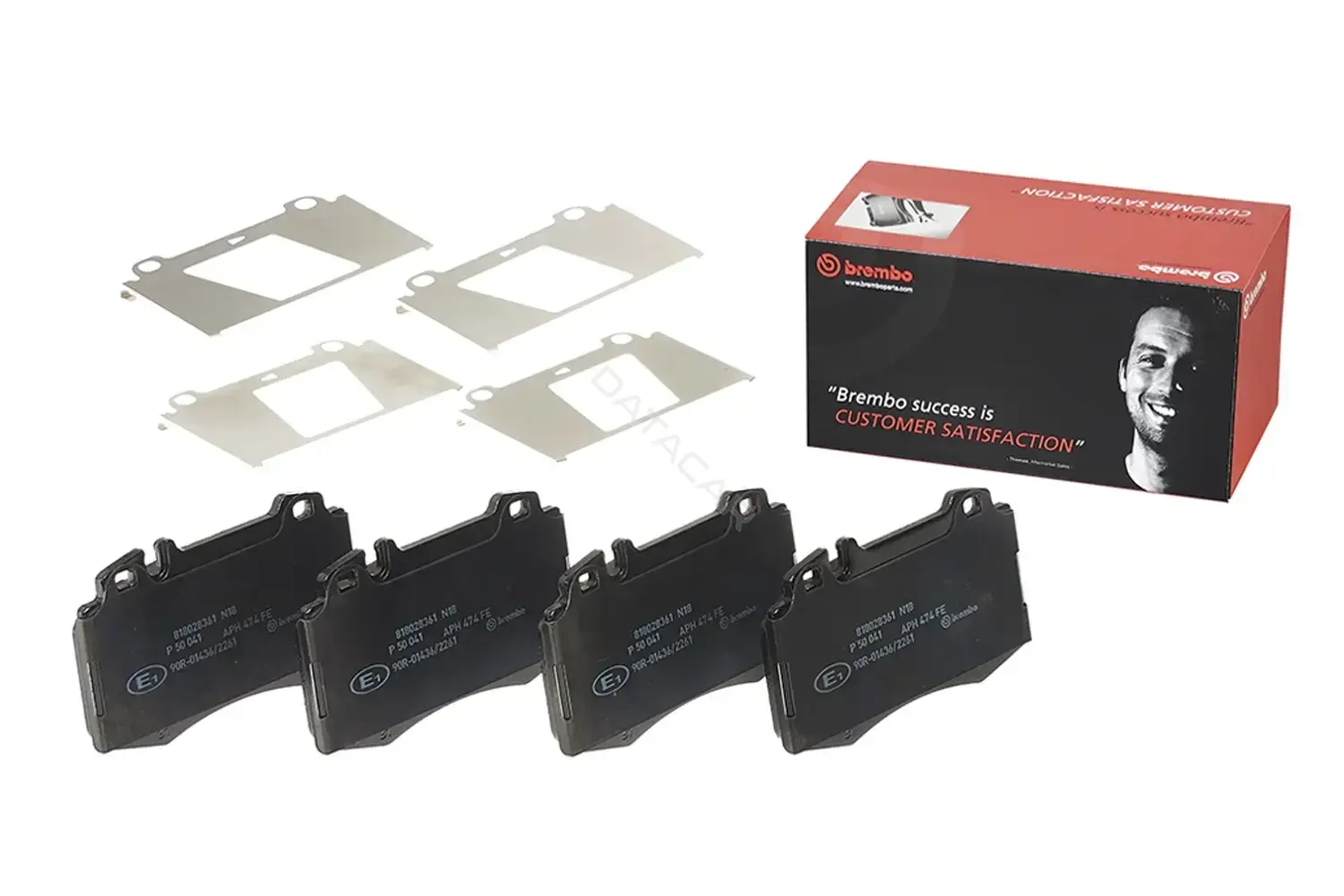 Тормозные колодки BREMBO P50041